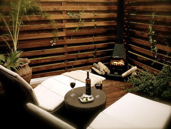 Arusha Coffee Lodge - terrace